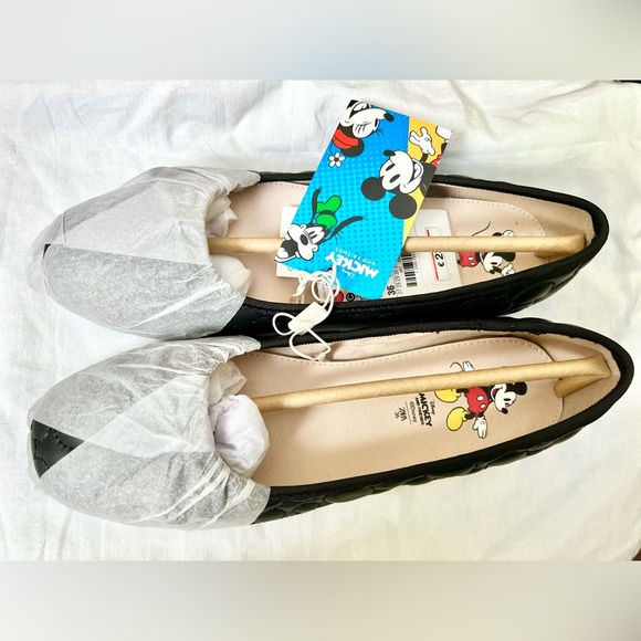 Zara 🌟NWT Mickey flats - Picture 2 of 4